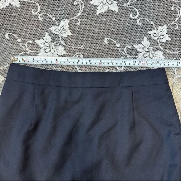 Filippa K Wool Blend Navy Pencil Skirt Sz XS - Picture 9 of 11